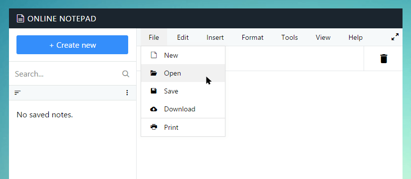 Open text file in Nahinfo